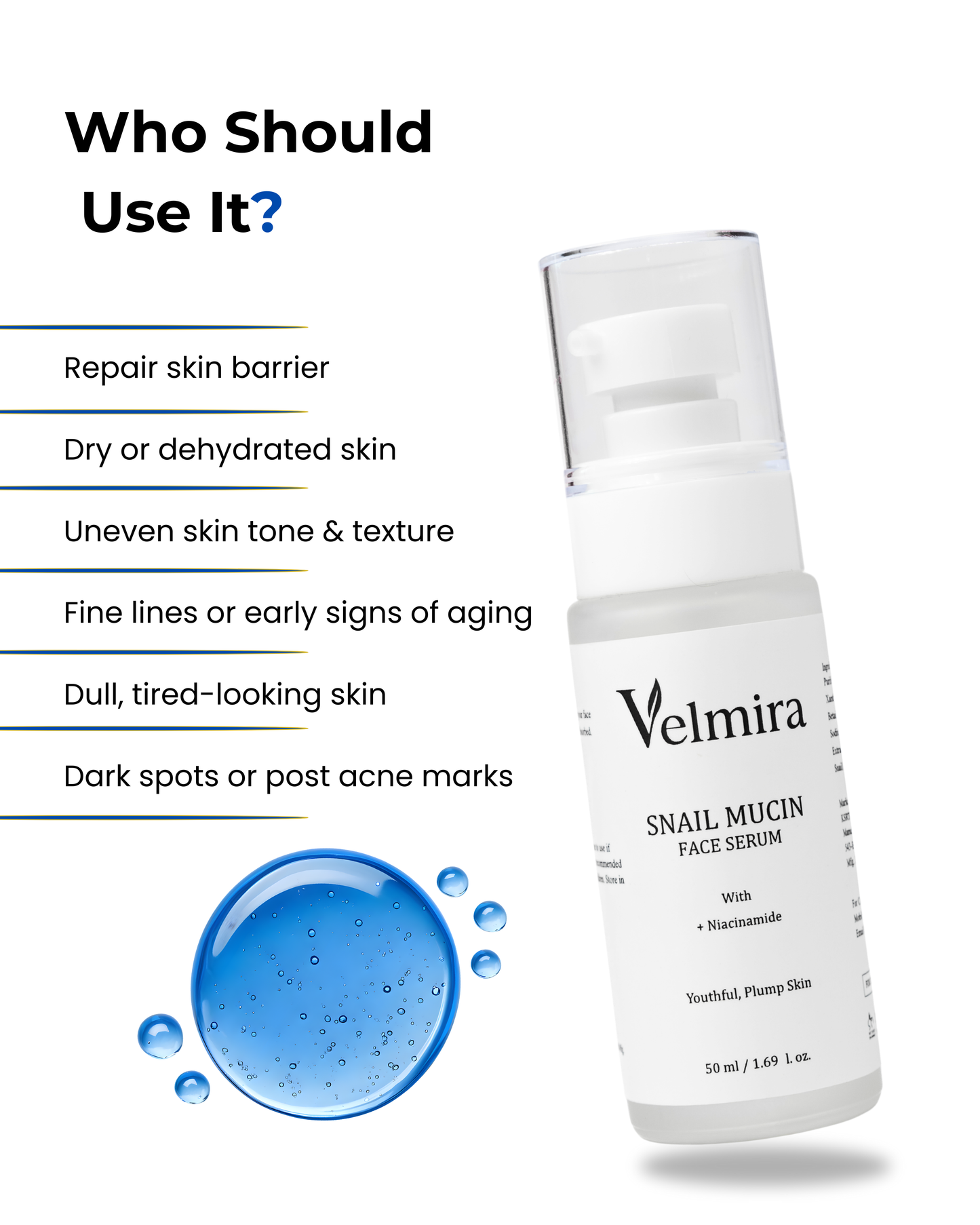 Snail Mucin Face Serum